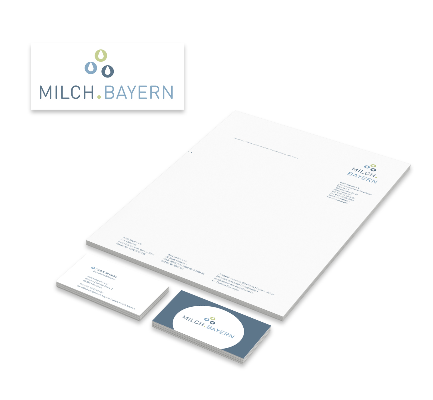 Product: CORPORATE DESIGNmilch.bayern - Scratch Advertising
